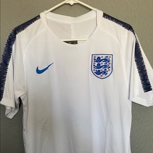 England National Team Football Soccer Jersey